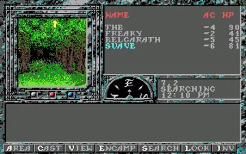 Dark Queen of Krynn, The_Disk1 screen shot game playing